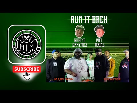 RUN IT BACK - Dizaster vs Marv Won | MARV WON TALKS ABOUT HIS DANNY MYERS BATTLE ON 10-14