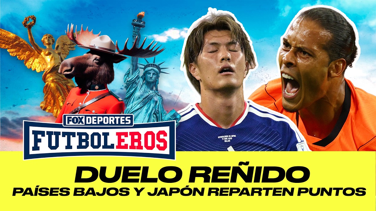 PAÍSES BAJOS VS JAPÓN | Futboleros | Reacción con Paco, Giselle y Jorge Mercader