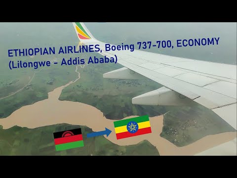 Miniatura de YouTube para Ethiopian Airlines Boeing 737-700 (winglets) Passenger/BBJ1