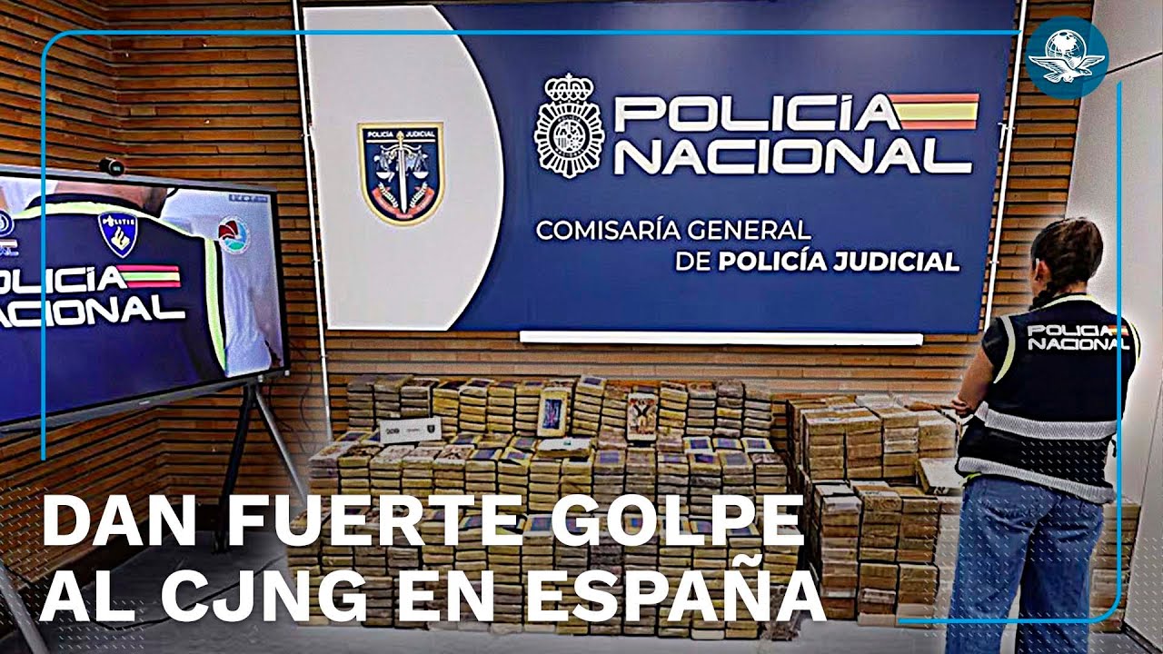 Desarticulan oficina del CJNG en España