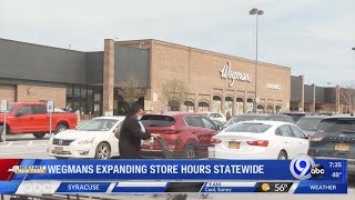 Wegmans expands hours, open until midnight