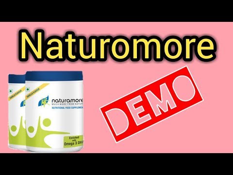 Naturomore powder demo
