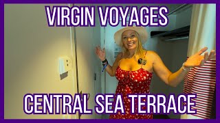 Virgin Voyages Resilient Lady Central Sea Terrace | Cabin 11110Z