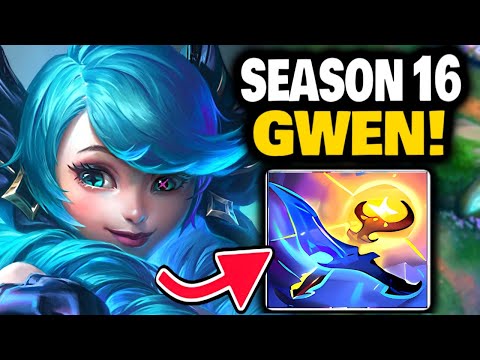 HOW to GWEN jungle in SEASON 16!!!