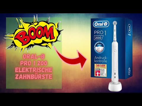 📍 Oral B PRO 1 200 Elektrische ZahnbürsteElectric Toothbrush❗