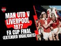 Man Utd v Liverpool 1977 FA Cup Final (Extended Highlights)