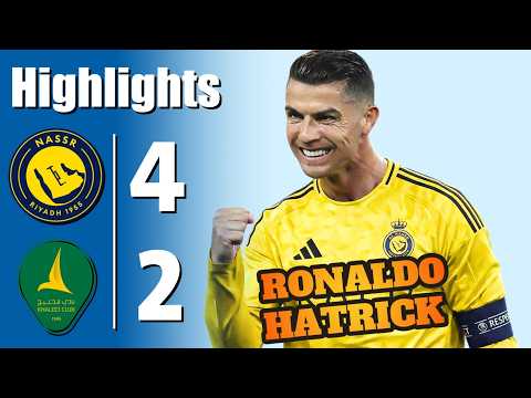 호날두 해트트릭 💥 알 나스르 vs 알 칼리즈 4-2 - 모든 골 & 하이라이트 - 2026