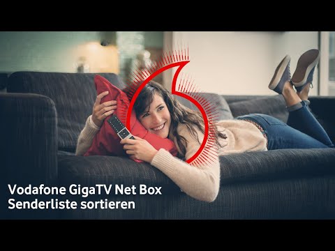 Vodafone GigaTV Net Box - Senderliste sortieren | #tvhilfe