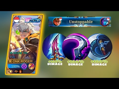 CARA MAIN YIN AGRESIF & ON POIN..!! | YIN GAME PLAY | YIN BEST BUILD AND EMBLEM 2022 | MOBILE LEGEND