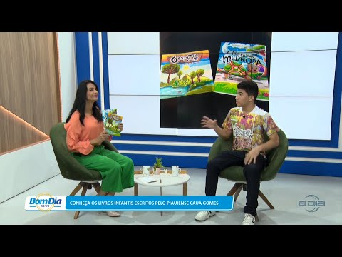 Conheça os livros infantis escritos pelo piauiense Cauã Gomes 03 03 2023