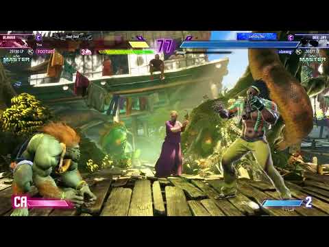 SF6 - Blanka (HiFightTH) vs Dee Jay - Comeback