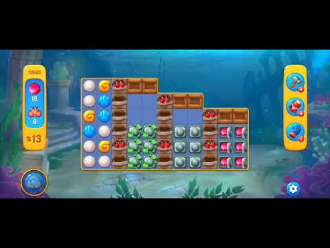 Fishdom Easy Level 11989 (No Boosters) @choraelmin