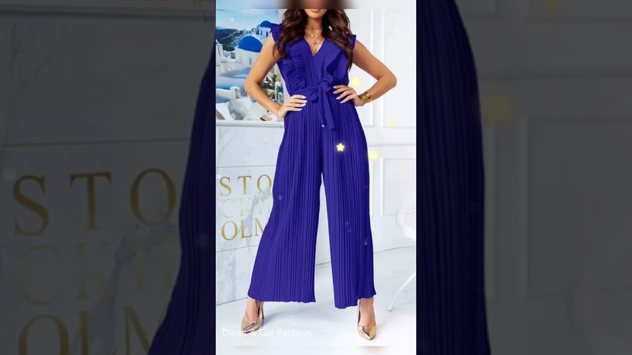 Macacão Longo Feminino Essa Peça Única que é um Charme 💕 #shorts