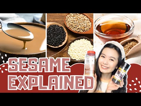 Best way to eat sesame seeds | Nutrition and health benefits | Sesame seed explained | 芝麻