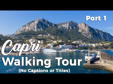 Capri - Marina Grande Walking Tour (No Captions)
