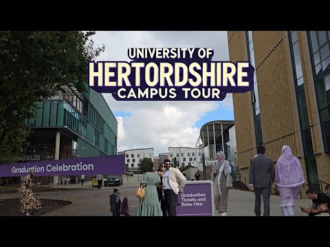 I Visited UNIVERSITY OF HERTFORDSHIRE Campus Tour (it's WILD)**