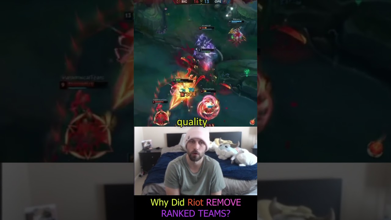 August - Why Did Riot REMOVE RANKED TEAMS