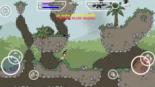 Mini Militia 13 Kills The Outpost Nostalgic Map Gameplay | Doodle Army 