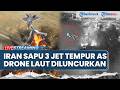 Rudal Maut Iran Vs Drone Laut AS Serangan Guncang Pangkalan Militer Tiga Jet Tempur Trump Keok