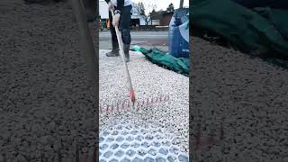 Štrková stabilizačná rohož GravelGrid 160x120cm biela