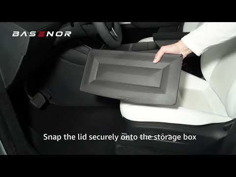 2025 Tesla Model Y Juniper Under Seat Storage Box (2pcs)