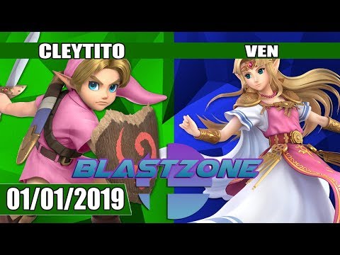 PSG Blastzone: Cleytito (Young Link) vs Sugoi | Ven (Zelda) - Losers Finals