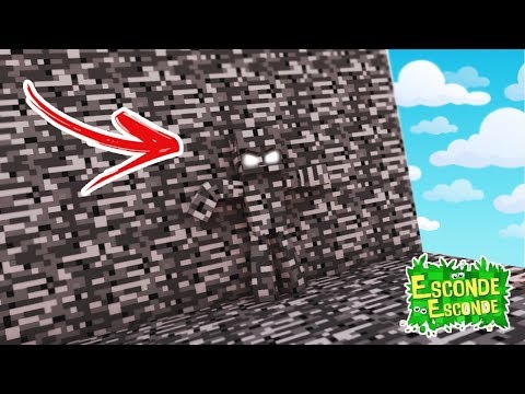 Minecraft: DISFARCE DE BEDROCK - (Esconde-Esconde)