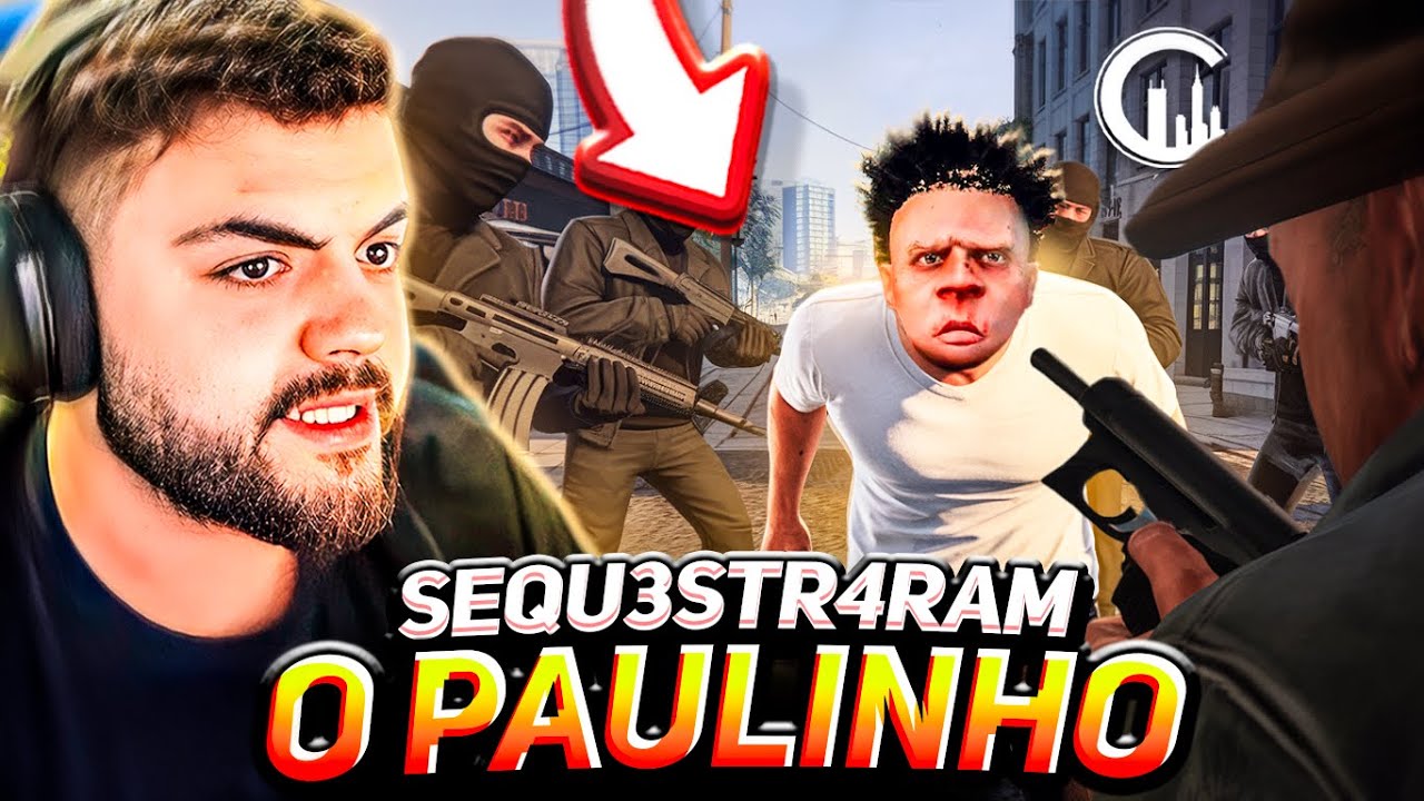 SEQUESTR4RAM O PAULO no GTA RP (LUQUET4)