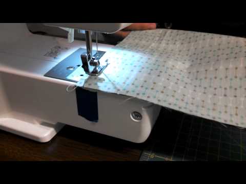 Super einfach 1 minute Dreiecke Quilt block.