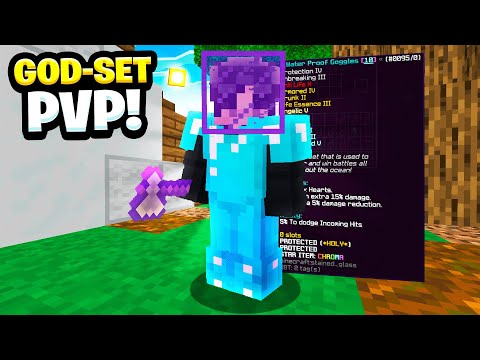 USING THE MOST *OP* GOD-SET ON THE SERVER! | Minecraft Factions | Minecadia Pirate [7]