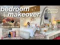BEDROOM MAKEOVER ️ Aesthetic Cozy Pinterest Inspired Decorating Organizing Etc