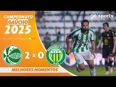 Gols e lances de Juventude-RS x Ypiranga-RS