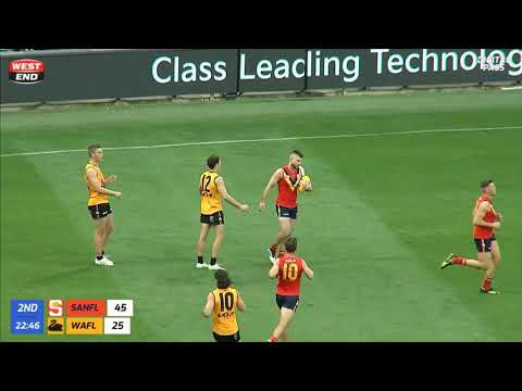 West End State Game - Bryce Gibbs takes a great mark