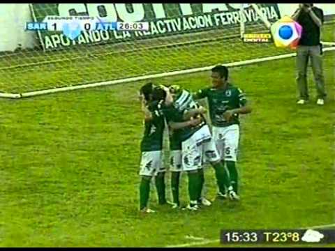 Segundo gol de Sarmiento de Junín ante Atlético Tucumán 2 a 0