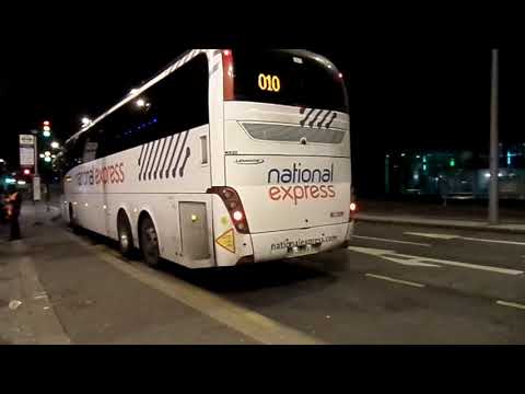 Caetano Levante 2 Scania K440EB6 National Express NX20 BL17XAY Service 010 Leaves at Stratford City