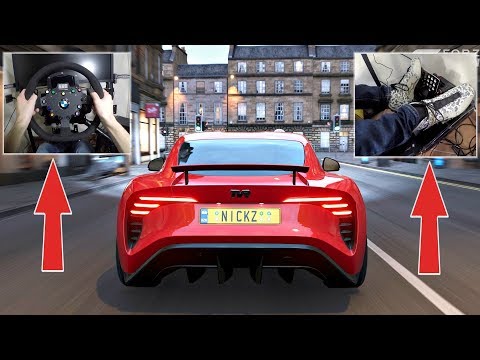 Forza Horizon 4 - NEW 2019 TVR Griffith Test Drive with Fanatec Steering Wheel & Pedal Gameplay!