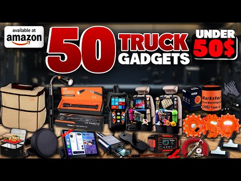 50 Truck Gadgets on Amazon Under 50$ You Should BUY in 2026