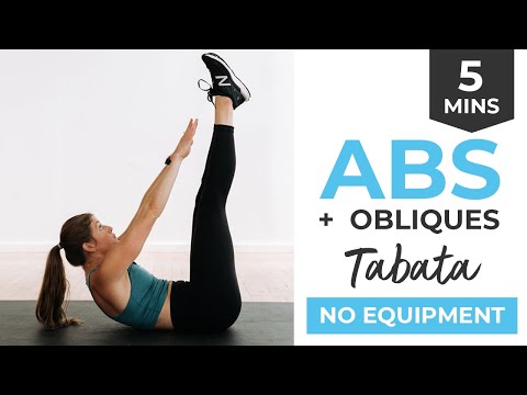 5-Minute Abs Workout At Home (INTENSE, No Equipment)