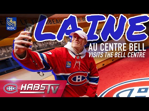 Patrik Laine's first day as a Hab