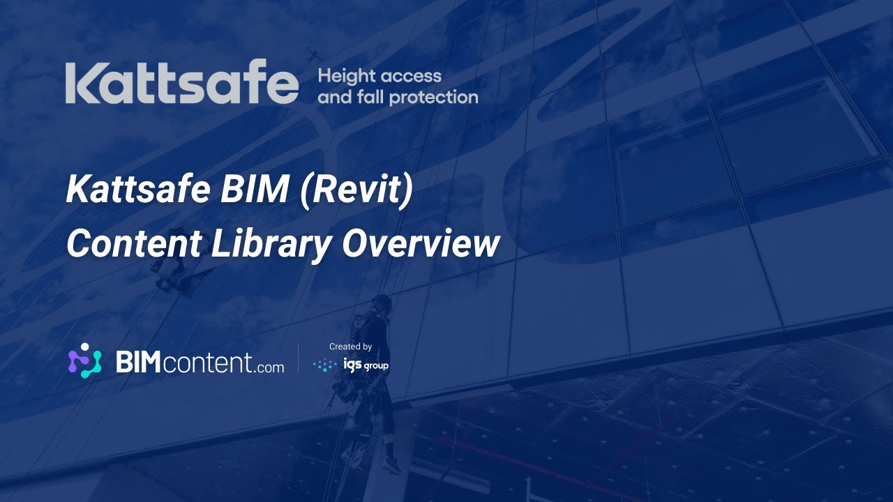 Kattsafe BIM Content Library - Free Revit Models for Access, Fall Protection & Height Safety Systems