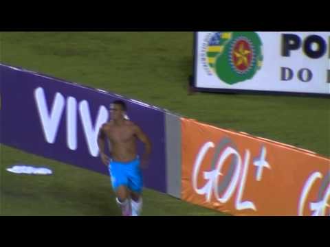 Gol Goiás 0x1 Avaí - Imagens: Premiere (GLOBO)