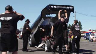 preview picture of video 'Wildside Racing GTX BB/FC - 2 Runs At Woodburn Dragstrip'