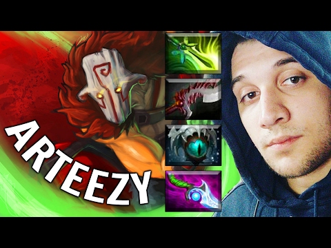 Arteezy Best Carry Juggernaut 9K MMR 7.00 Gameplay Dota 2