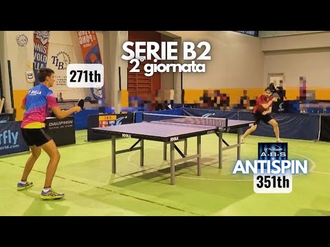 Dr. Neubauer Antitop | Crazy Spin Reversal in Italian Serie B2 😇 | Table Tennis Match Highlights