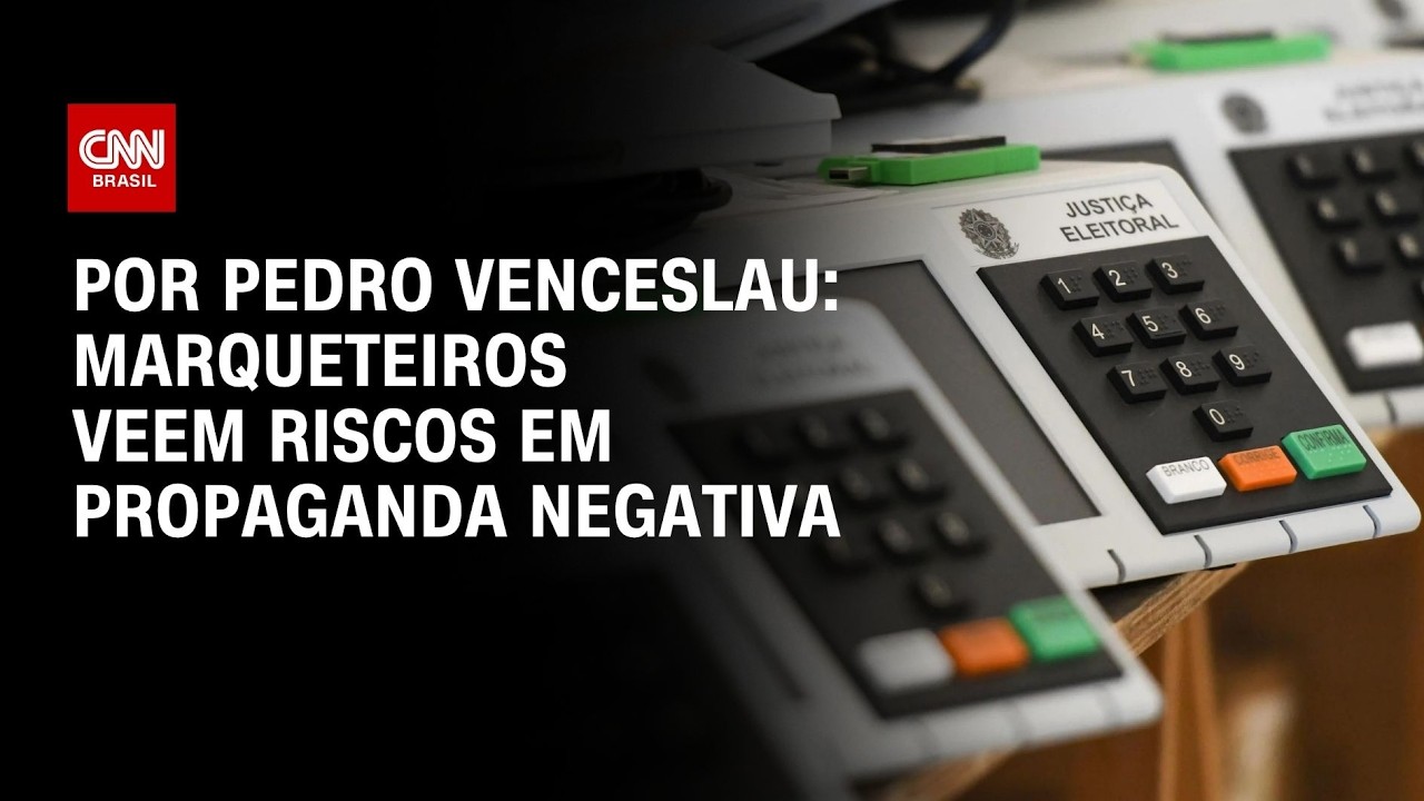 Marqueteiros de campanha enxergam “propaganda negativa” como risco eleitoral | CNN 360º