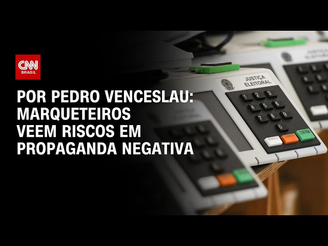 Marqueteiros de campanha enxergam “propaganda negativa” como risco eleitoral | CNN 360º