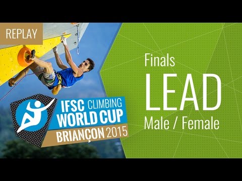 IFSC Climbing World Cup Briançon 2015 - Lead - Finals - Male/Female