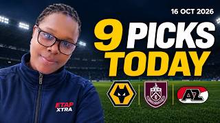 FOOTBALL PREDICTIONS TODAY 16/10/2026 | SOCCER PREDICTIONS | BETTING TIPS, #foot