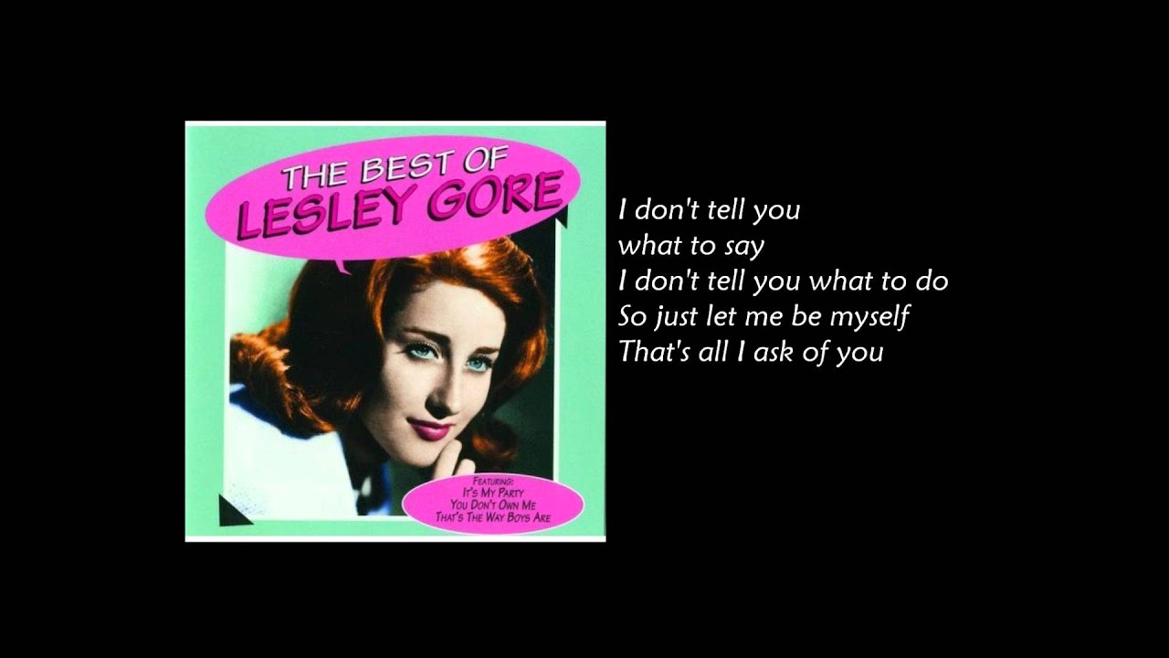 Lesley Gore - You Don't Own Me (Lyrics)