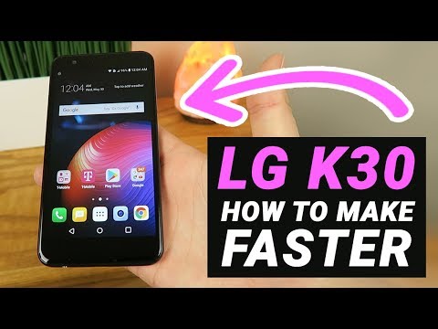 How to Make the LG K30 Faster! (No need to install anything)
